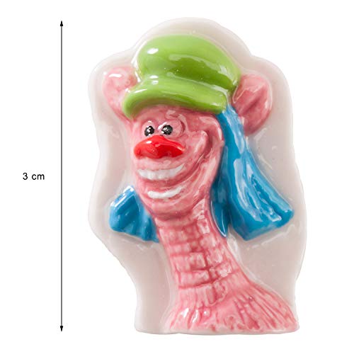 Dekora- Figuritas Decorativas de Porcelana de Trolls para Roscon, Decoración de Tartas u otros Postres (321224)