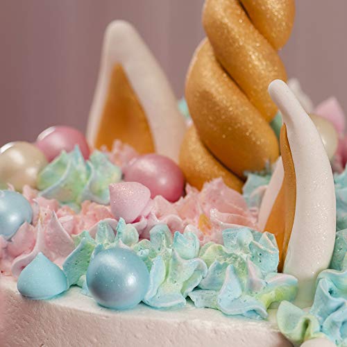 Dekora - Perlas de Chocolate Crujientes de Colores para Tartas Decoradas