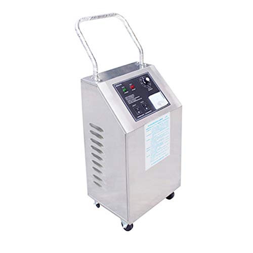 DENGS 140W 5g/h Ozonizador, generador de ozono Purificador de Aire, para agua, verduras, fruta, Con función de temporización/Plata / 140W