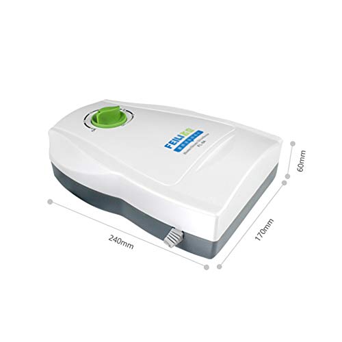 DENGS 18 W 500 mg/h montado en la pared Generador de Ozono, pequeño hogar Ozonizador, con función de temporizador/Blanco / 18w