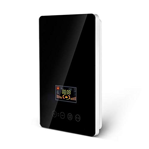 DENGS 8W 400mg / h Generador de Ozono Ozonizador, montado en la pared Purificador de Aire, para frutas y verduras, agua, vajilla, ropa, etc/Negro / 8W