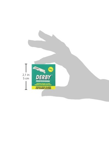 Derby E2 - Pack de 100 cuchillas para hoja de barbero