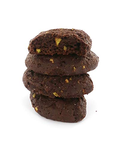 Deseo Galletas de Aceite de Oliva con Cacao y pistachos, SIN Huevo - Lote de 12 x 200gr