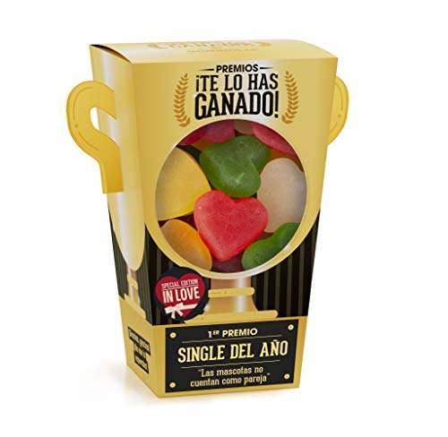 Designer Souvenirs - Trofeo de Gominolas y Chuches | Regalos Muy Originales Para Madres, Padres y Niños | Ideas Divertidas para Regalar en Cumpleaños, Fiestas, Comuniones y Aniversarios