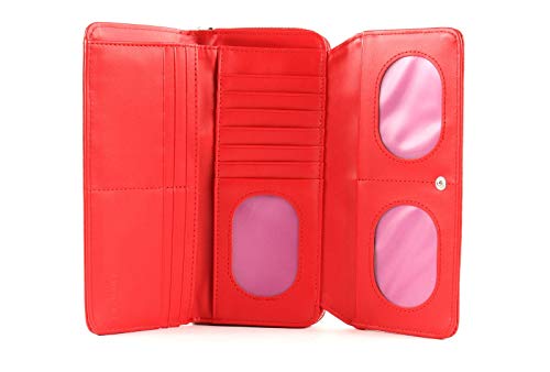 Desigual Ada Maria Long Wallet Rojo