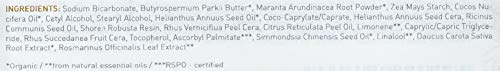 Desodorante natural Ben&Anna de soda, 100% sin aluminio, sin crueldad, vegano, certificado NATRUE, con manteca de karité orgánica y bicarbonato de sodio, fabricado en Alemania, mandarina india, 60 g