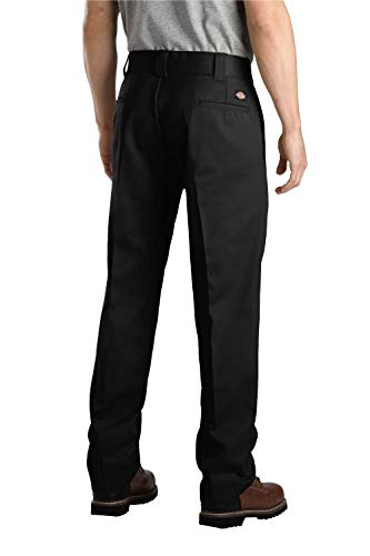 Dickies Slim Fit Straight - Pantalones para hombre, Negro (Black), W30/L32