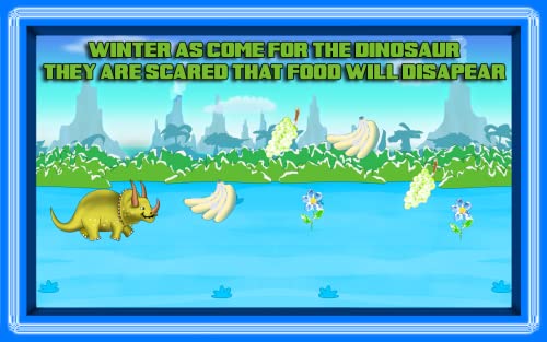 dinosaurio isla 2: la edad de hielo prehistórico invierno batalla aventura de comida - edición gratuita