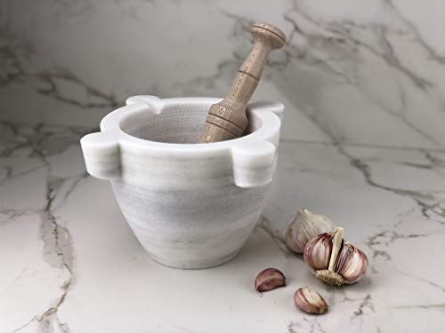 DISHESTONE MORTERO MARMOL L (Blanco)