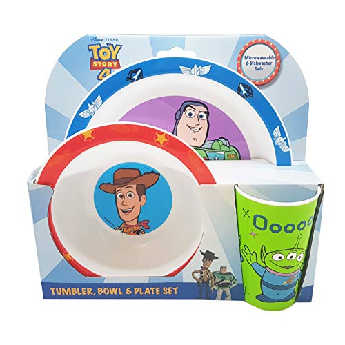 Disney 1425 1501AZ Vajilla de Toy Story Polipropileno Plástico