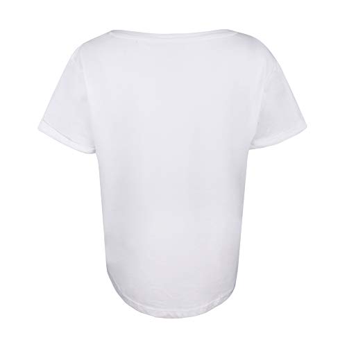 Disney Bad Girls Camiseta, Blanco (White Wht), 44 para Mujer