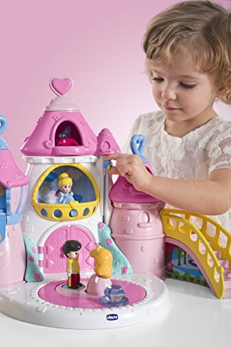 Disney - Castillo de Princesas Disney Interactivo, con 3 Personajes (Chicco 00007603000000)