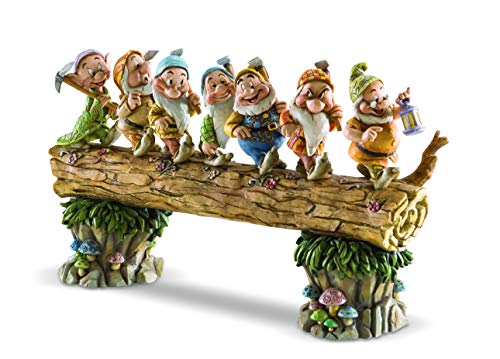 Disney Traditions Figurillas Decorativas con Diseño Traditional, Resina, Multicolor, 20 x 1.1 cm