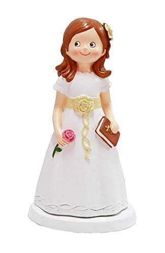 DISOK - Figura Pastel Comunión Niña Libro - Figuras de Pastel Comuniones Niñas Comprar