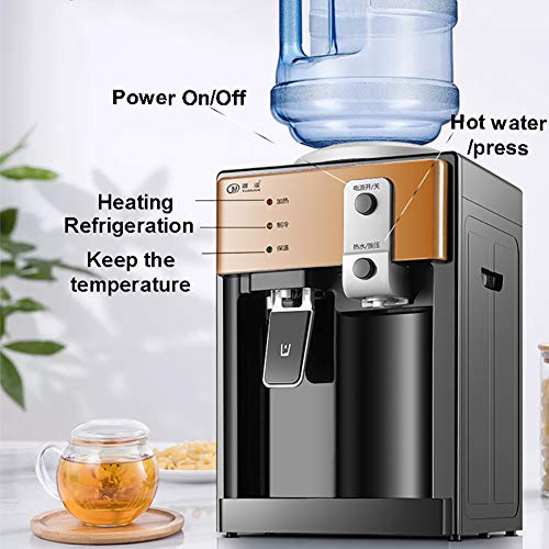 Dispensador de Agua eléctrica de sobremesa Fuente de Agua fría/Caliente/Caliente del refrigerador de Agua Calentador de Ministerio del Interior Hostel Café Tea Bar Ayudante