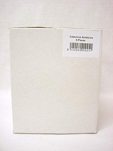 Dkristal Set 6 Copas Vasos Cristal CATAVINOS 150ML PEQUEÑA