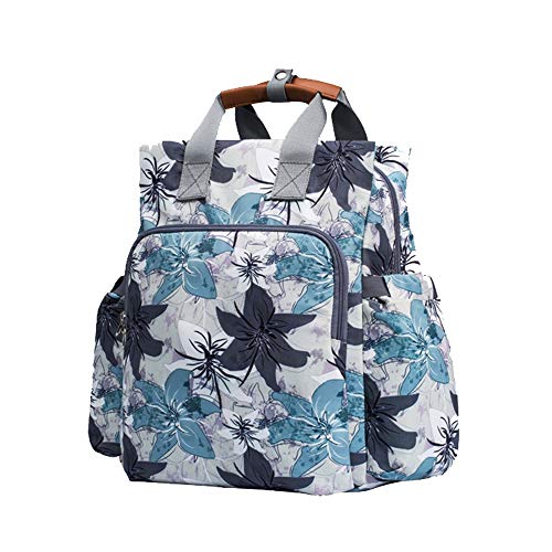 DLJJJLLM Mochila Bolsa Pañales Cambiar Bebés Cochecito Cambiador Correas De Hombro Anchas For Mamá Y Papá (Color : Heavy Colors, Size : 30cm)