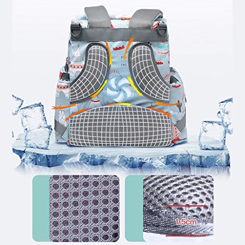 DLJJJLLM Mochila Bolsa Pañales Cambiar Bebés Cochecito Cambiador Correas De Hombro Anchas For Mamá Y Papá (Color : Heavy Colors, Size : 30cm)