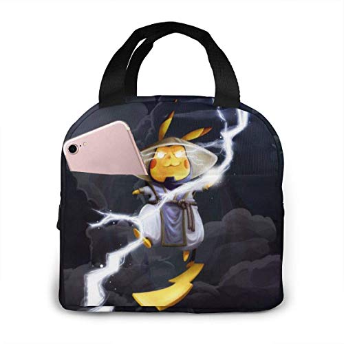 DODOD bolsa del almuerzo Mor-Tal Kom-Bat Portable Lunch Bag Insulated Cooler Tote Box For Travel/Picnic/Work/School