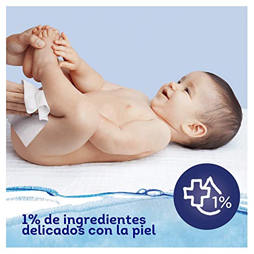 Dodot Aqua Pure - Toallitas Bebé con 99% Agua, 18 Paquetes, 864 Toallitas