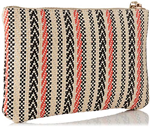 Don algodón Urban, Bolso con correa de mano Espigas Mujeres, Naranja, 24x16 cm