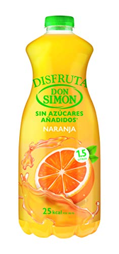 Don Simón Néctar de Naranja Disfruta Sin Azúcar - Paquete de 6 x 1,5 L