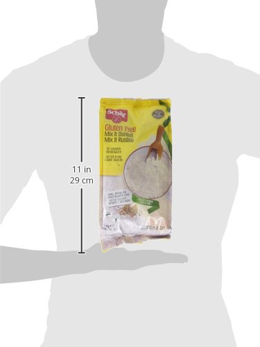 Dr. Schar Brot Mix Harina sin Gluten - 1000 gr - [Pack de 2]