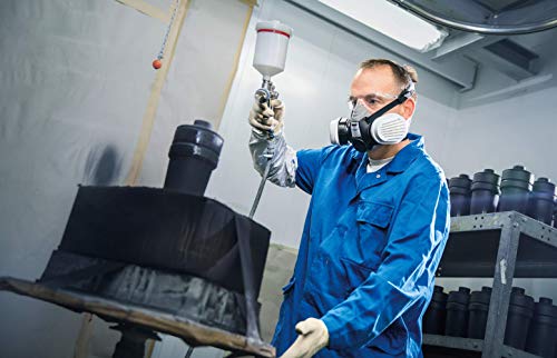 Dräger X-plore 3300 | Kit de Semi máscara + filtros A2 P3 RD | Respirador de Seguridad para Trabajos de Pintura y Agricultura Frente a fumigantes, insecticidas, tintes