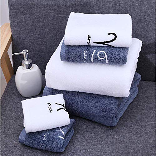 DSJDSFH Toalla De Baño Absorbente De Algodón 12 Constellation Simple Y De Moda Toalla Deportiva Engrosada Mejor Regalo para Amante 70 * 140 Cm