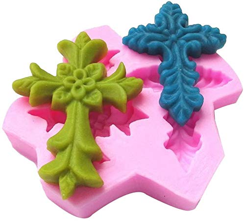 DUBENS - Molde de silicona para fondant, chocolate de alta definición, decoración para cupcakes, manualidades, bautizos, fiestas, pasteles, manualidades, manualidades