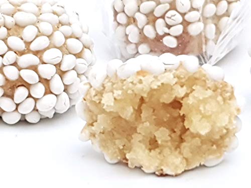 Dulces de almenda con anís , en bonito estuche regalo (gr.400). RAREZZE: productos típicos, cannoli, pasta de almendra, cassate, de pastelería artesanal siciliana