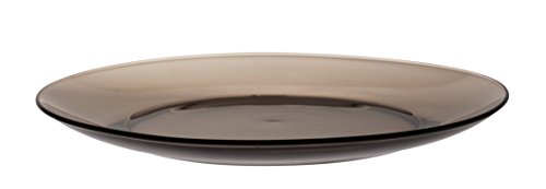 Duralex 3006 CF06 Criollo – Lote de 6 Platos de Cristal marrón, 23,5 cm.