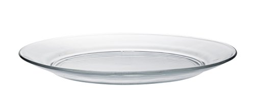 Duralex 3009AF06 LYS – Juego de 6 Platos Cristal Transparente, 28 cm