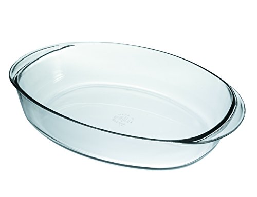 DURALEX - OVENCHEF - óvalo rebajador 36 cm x 25 cm - vidrio templado
