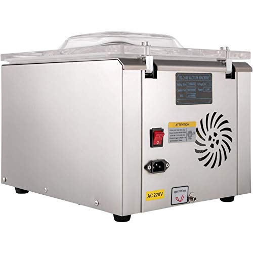 DZ-260 120W Desktop Cámara Sellador de Vacío Digital Sellador de Vacío Venta 22 "Sellador de Vacío Comercial Sellador de Alimentos Sellador de Alimentos Fresco Sellador de Embalaje