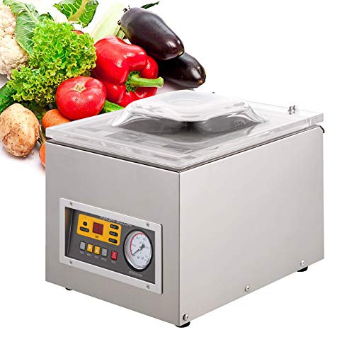 DZ-260 120W Desktop Cámara Sellador de Vacío Digital Sellador de Vacío Venta 22 "Sellador de Vacío Comercial Sellador de Alimentos Sellador de Alimentos Fresco Sellador de Embalaje