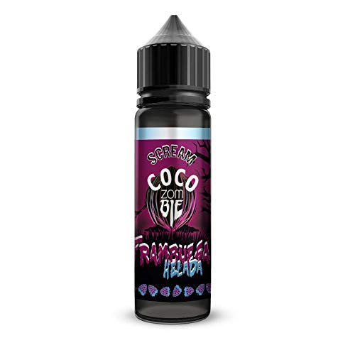 E-liquid SCREAM Sin nicotina 50ml. Premacerado con sabor a frambuesa helada.