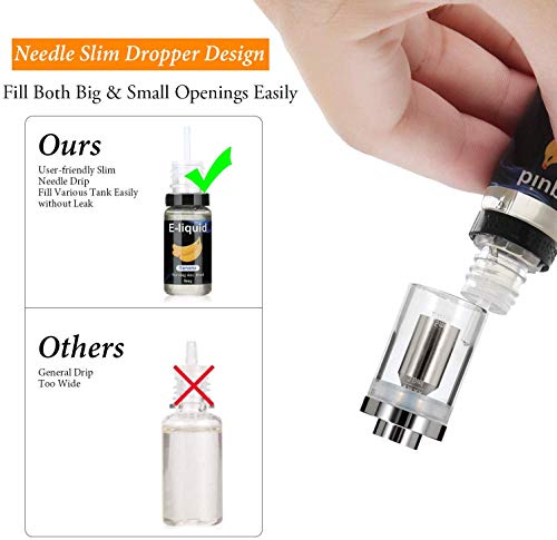 E Liquido, E Liquido Vaper Electronic Cigarette E-Liquido 50VG/50PG, E-Liquid sin Nicotina 12x10ml, E Liquid set para Cigarrillos Electronicos Fruta