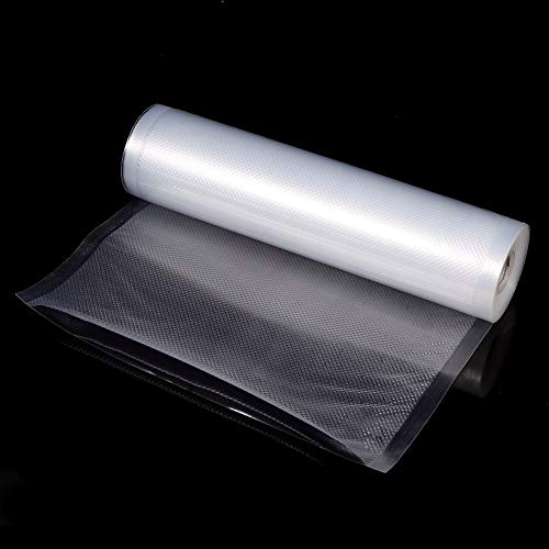 Eastbuy Selladoras al vacío - Bolsa de Ahorro de Almacenamiento de Alimentos de 4 tamaños con construcción única de múltiples Capas(20x500cm)
