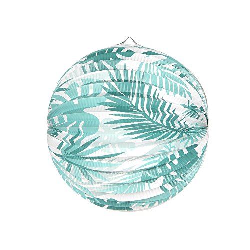 Easy Joy Decoración Verde Chic, Fan Paper Tassel Borla Decoration Menta para La Fiesta de Cumpleaños Aniversario Wedding Partido Verano Carnaval, Menta