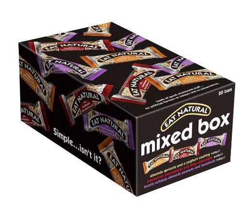 Eat Natural Mixed Box 20 Bars 50gm each