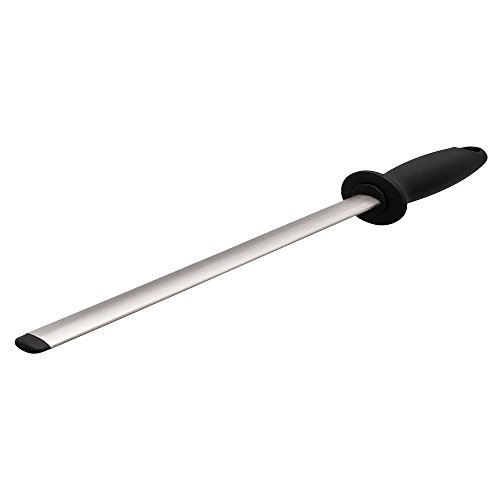 ECENCE Afilador de Cuchillos de Diamante Ovalado afilacuchillos Profesional Longitud de la Hoja Aprox. 30cm 12" Inch 14030107