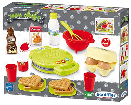Ecoiffier 2631 - Plancha de gofres