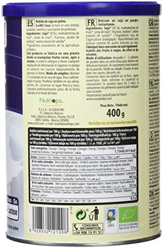 EcoMil Leche de Soja Calcio en Polvo - 400 g