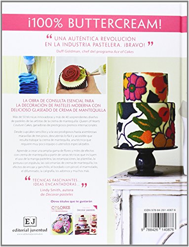 Editorial juventud, s.a. M288556 - Libro buttercream la biblia actual (Repostería de diseño)