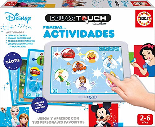 Educa - Touch Disney, Primeras Actividades, Juega y aprende con personajes Disney (17919)