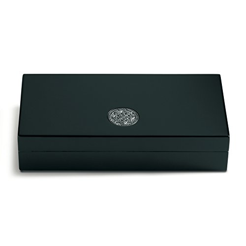Egoist JK00179 Humidificador Humidor con hygrómetro para puros, habanos o tabacos - 5 cigarros, color negro