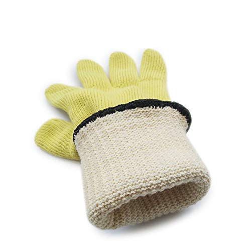 Egurs Guantes Profesionales Resistentes a Altas temperaturas Guantes retardantes de aramida para fundición de Metales, fundición Industrial, horneado en Horno, Barbacoa al Aire Libre, etc.