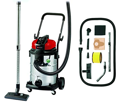 Einhell Expert 2342363 Aspirador seco/ liquido TE-VC 2230 SA de tipo industrial, 1150 W, 30 L, color plateado