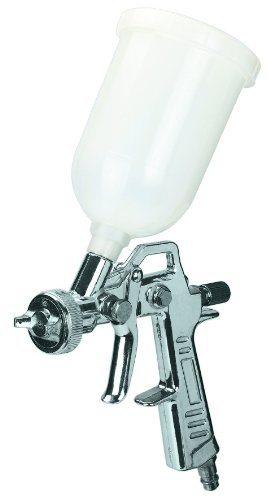 Einhell Pistola pintura con deposito superior, capacidad de 0,6 l, metálico y blanco (ref.4133000)